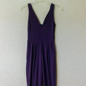 Ambiance Dark Purple Jumpsuit